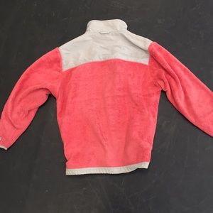 Coral Northface Jacket